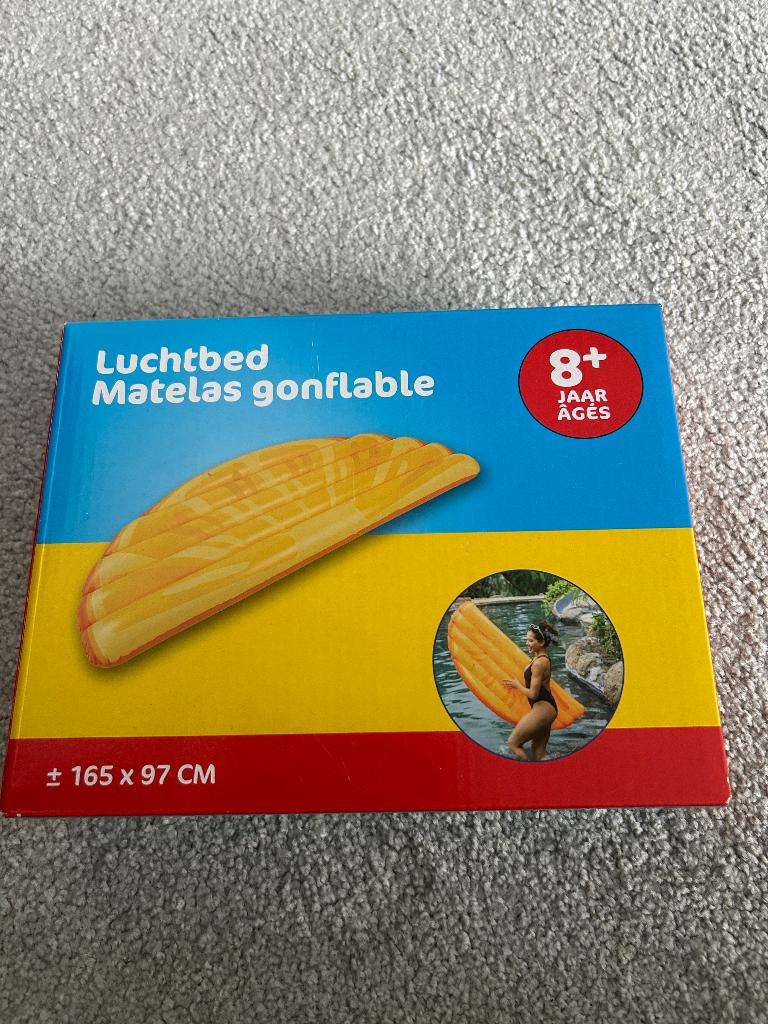 Opblaasbaar luchtbed nieuw, Ophalen of Verzenden, Nieuw