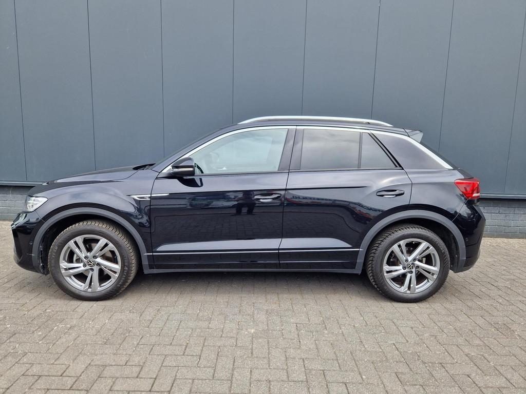 Volkswagen T-ROC 1.5 TSI 150PK DSG 3x R-Line /ACC /IQ Light, Auto's, Volkswagen, Zwart, 4 cilinders, 150 pk, Parkeerassistent