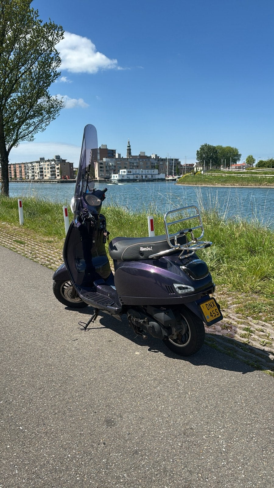 Berini geel kenteken, Ophalen, Zo goed als nieuw
