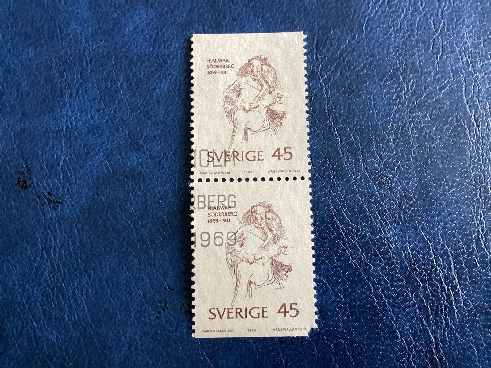Zweden 1969 -Mi.653-DO/Du-  ( Let  op hoek zegel) ongebruikt, Ophalen of Verzenden, Zweden
