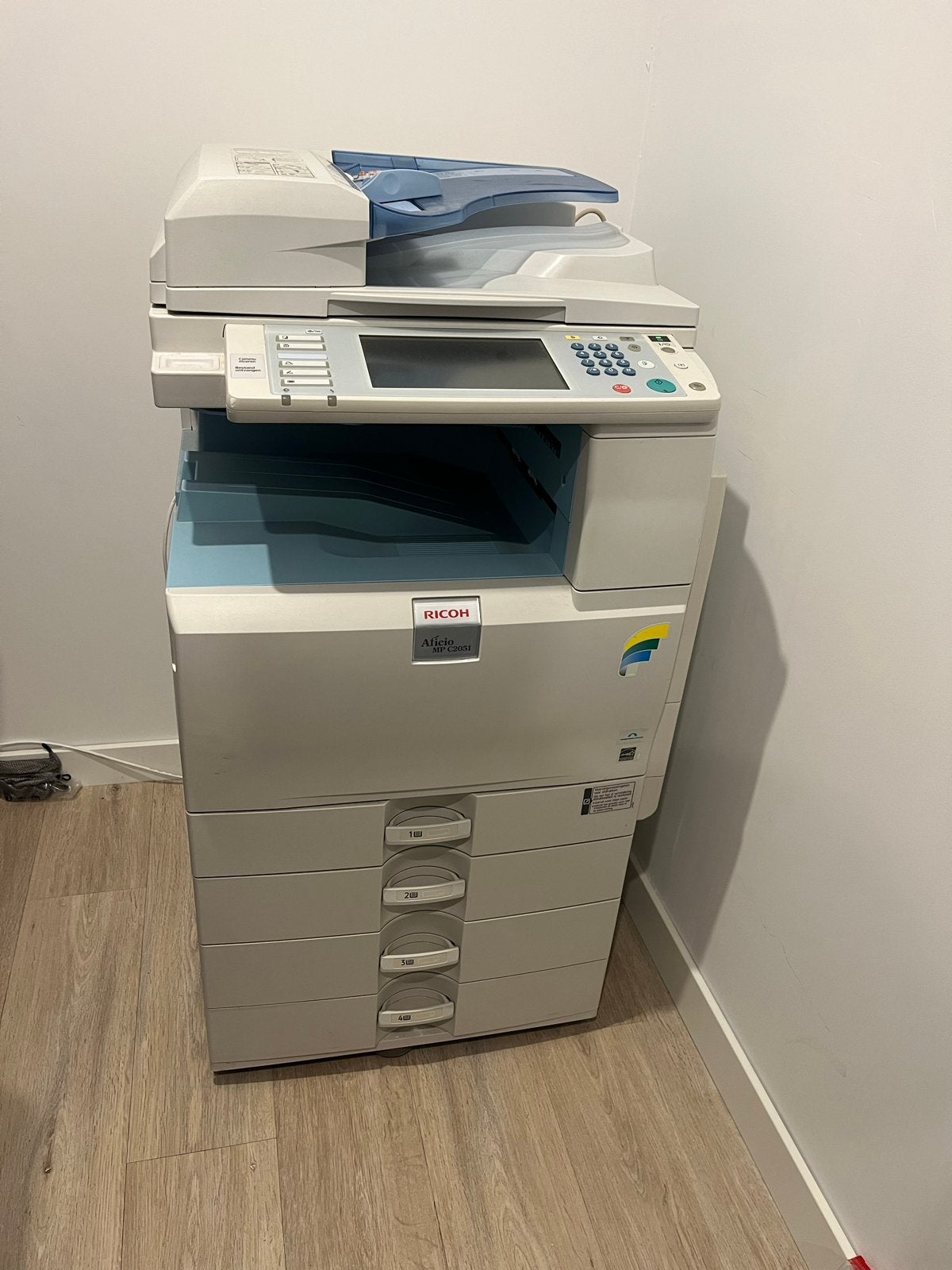 Ricoh Aficio MP C2051 Multifunctionele Printer, Computers en Software, Ophalen, Gebruikt