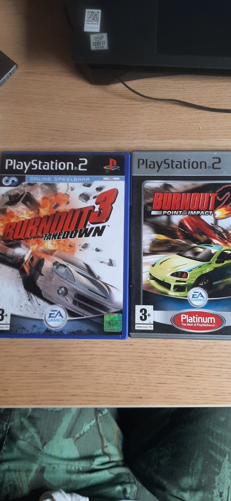 Burnout 2 & 3 bundel voor PS2 - Playstation 2, Racen en Vliegen, Ophalen of Verzenden, Zo goed als nieuw, 3 spelers of meer