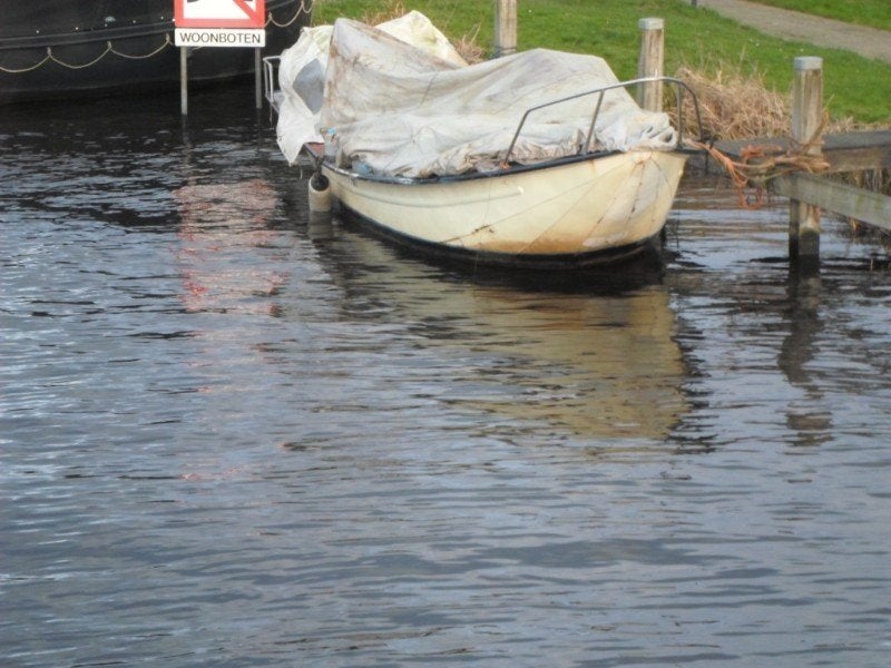 Helderse Stalen Opknapsloep 6.70m  Geklonken met Trailer, Watersport en Boten, Ophalen of Verzenden