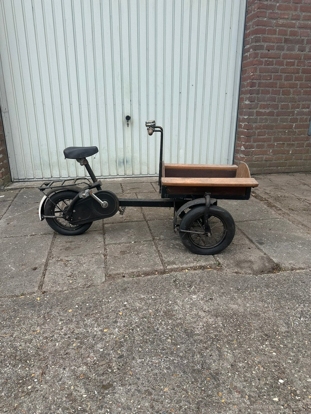 Kinderbakfiets, Kinderen en Baby's, Speelgoed | Buiten | Speeltoestellen, Ophalen, Gebruikt