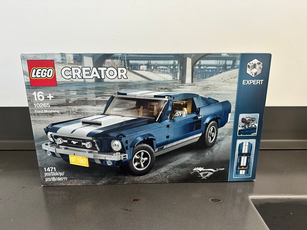 LEGO Creator Expert Ford Mustang (10265), Overige thema's, Lego, Nieuw, Ophalen of Verzenden