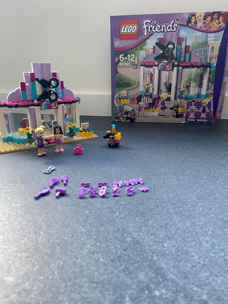 Lego Friends 41093 kapsalon, Lego, Friends, Ophalen of Verzenden, Zo goed als nieuw
