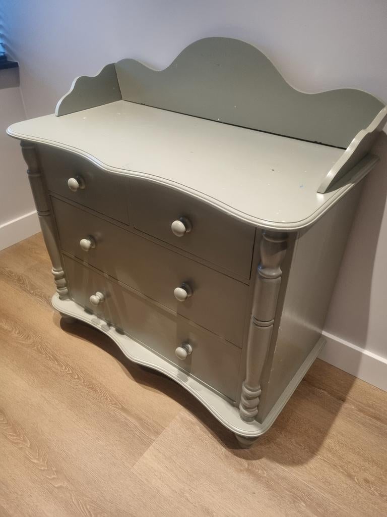 Grenen commode, Kinderen en Baby's, Kinderkamer | Commodes en Kasten, Ophalen, Gebruikt, 50 tot 70 cm, 100 cm of meer