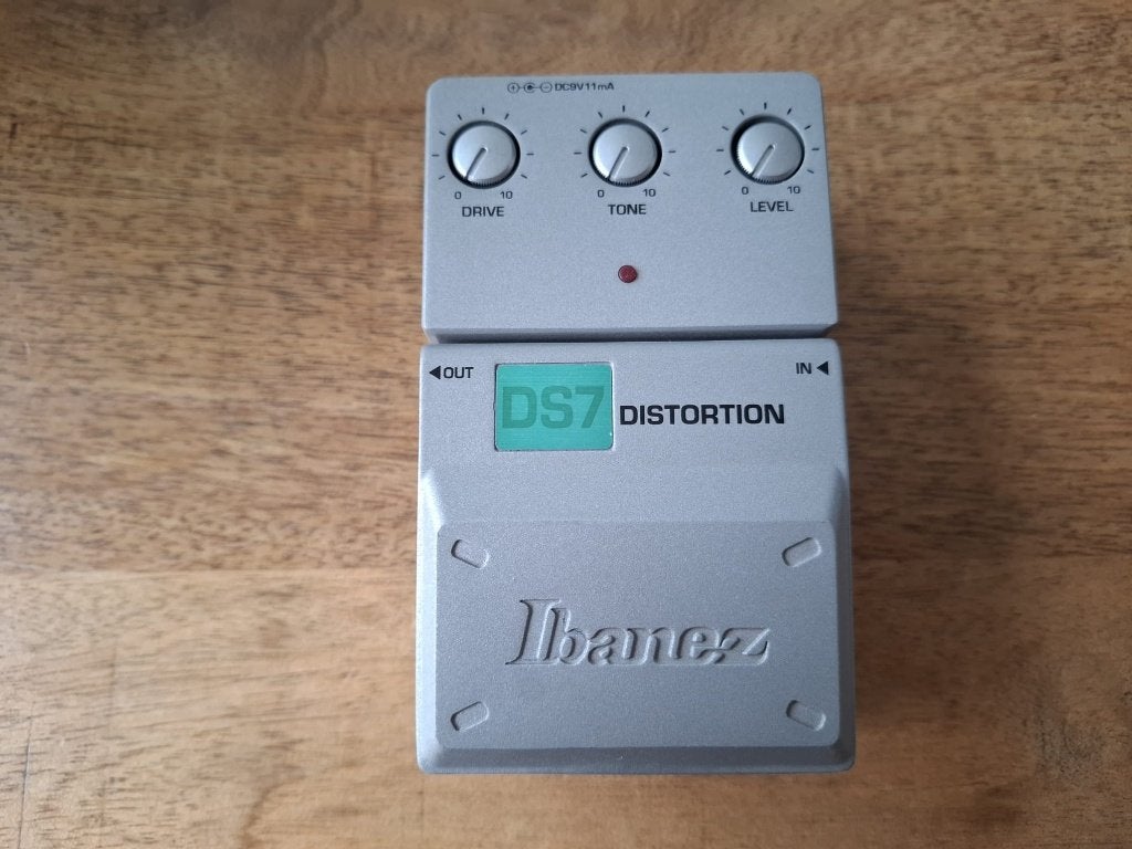 Ibanez Tone Lok DS7 Distortion Made in Taiwan, Ophalen of Verzenden, Zo goed als nieuw, Distortion, Overdrive of Fuzz