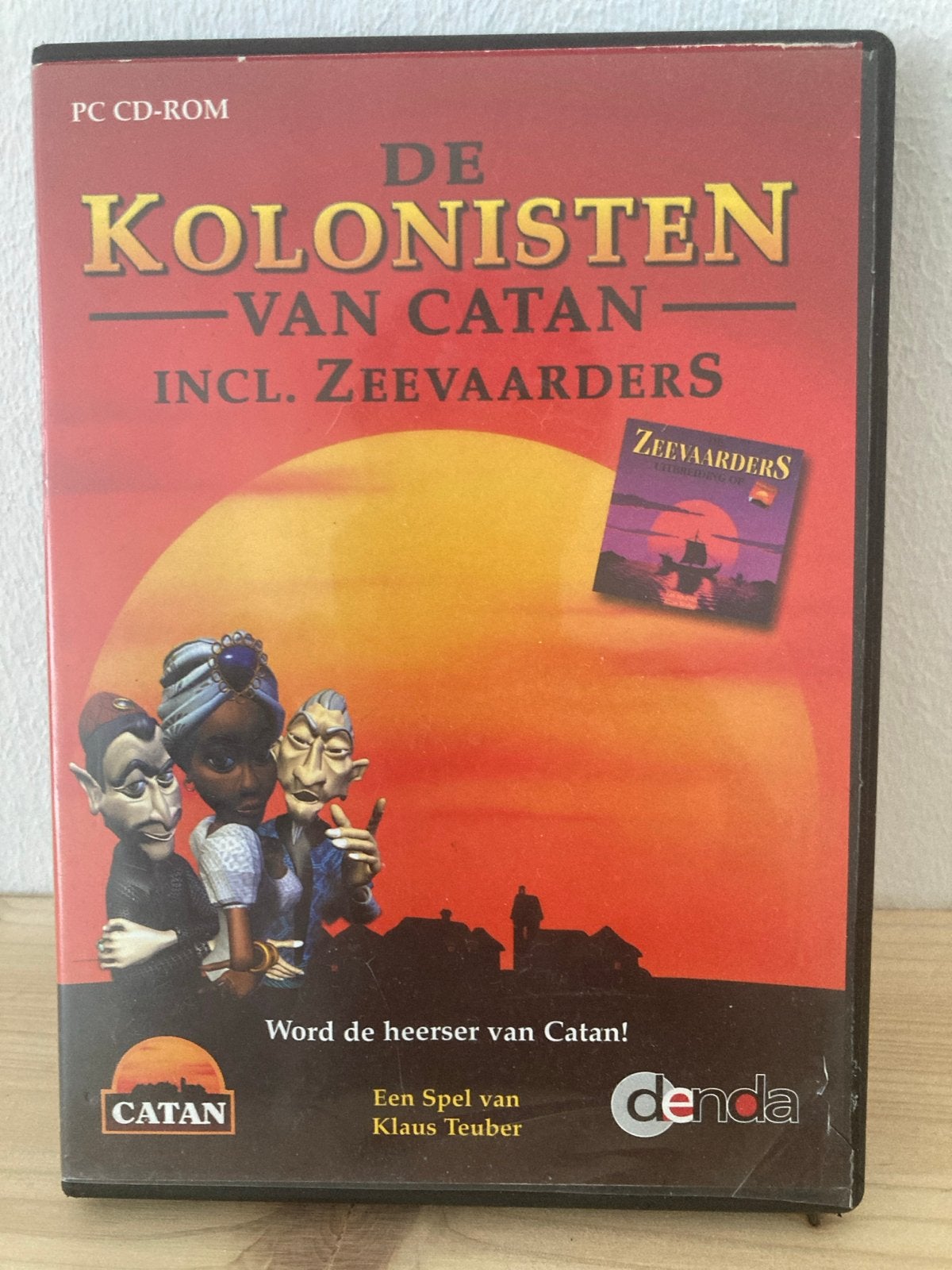 De Kolonisten van Catan incl. Zeevaarders PC CD-ROM, Online, Gebruikt, Ophalen of Verzenden, 3 spelers of meer