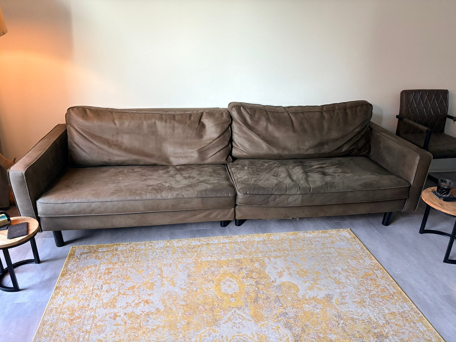 Grote 3-zitsbank, Ophalen, 250 tot 300 cm, Gebruikt, Driepersoons