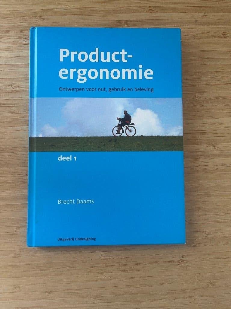 Productergonomie deel 1 Brecht Daams, Boeken, Ophalen of Verzenden, Gelezen, Overige onderwerpen