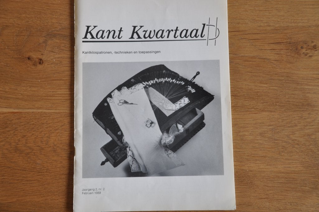 Kant Kwartaal, jaargang 2, nr. 2. Februari 1989, Ophalen of Verzenden, Gebruikt, Patronen