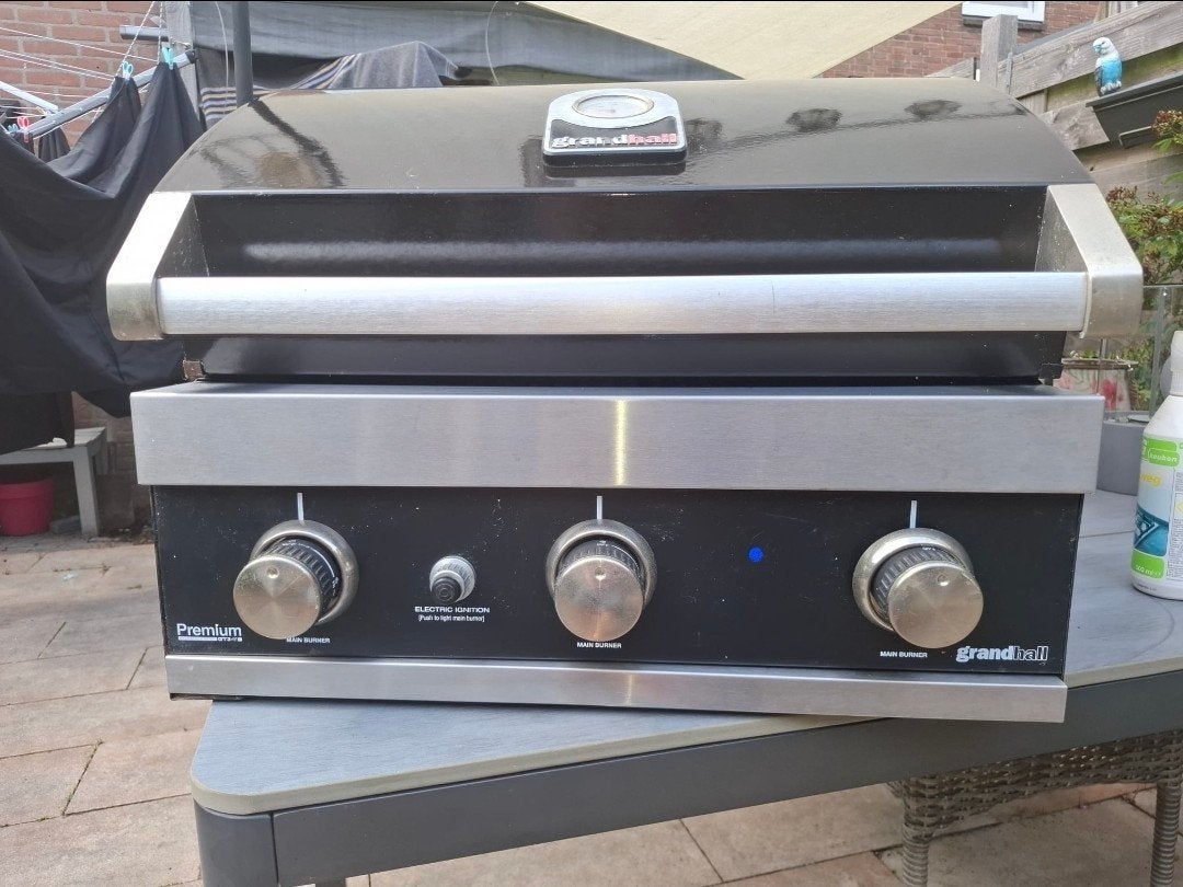Grandhall Premium GT3 / G3 inbouw gasbarbecue, Ophalen, Gebruikt
