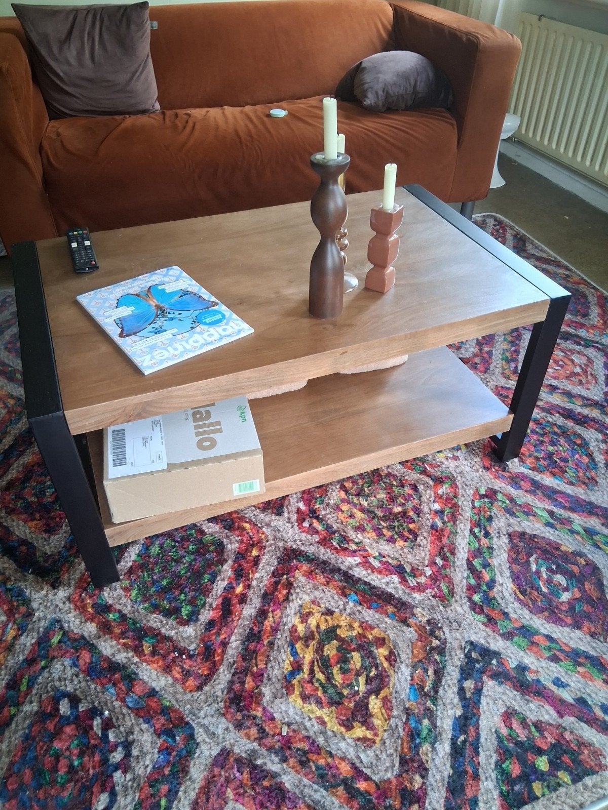 salontafel, Huis en Inrichting, Tafels | Salontafels, Ophalen, Rechthoekig, 100 tot 150 cm, 50 tot 100 cm