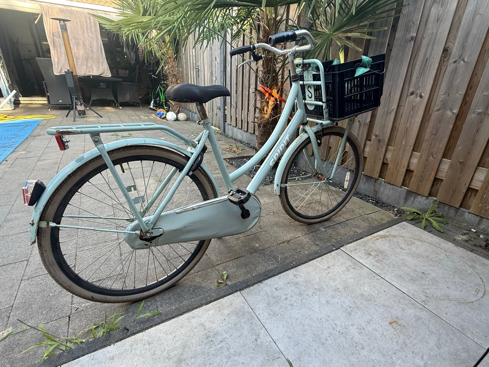 Spirit transportfiets- 28 inch – framemaat 48 cm, Terugtraprem, Gebruikt, 50 tot 53 cm, Ophalen