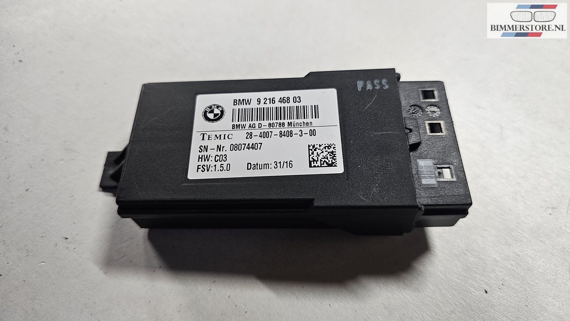 Stoel module BMW 1 / 2 / 3 / 4 / 5 / 6 / 7  serie F en G  61, Gebruikt, -, Ophalen of Verzenden, -