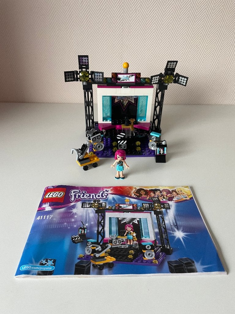 Lego Friends Popster TV-studio (41117), Lego, Friends, Ophalen of Verzenden, Zo goed als nieuw