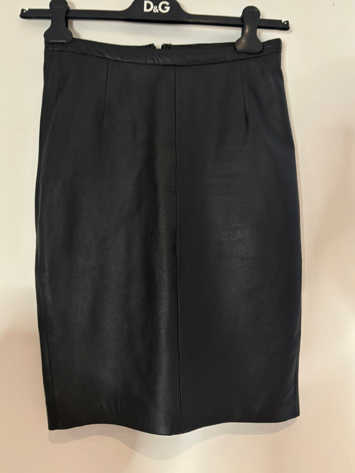 Nikkie leren rok maat 34, Zwart, Ophalen of Verzenden, Zo goed als nieuw, Maat 34 (XS) of kleiner
