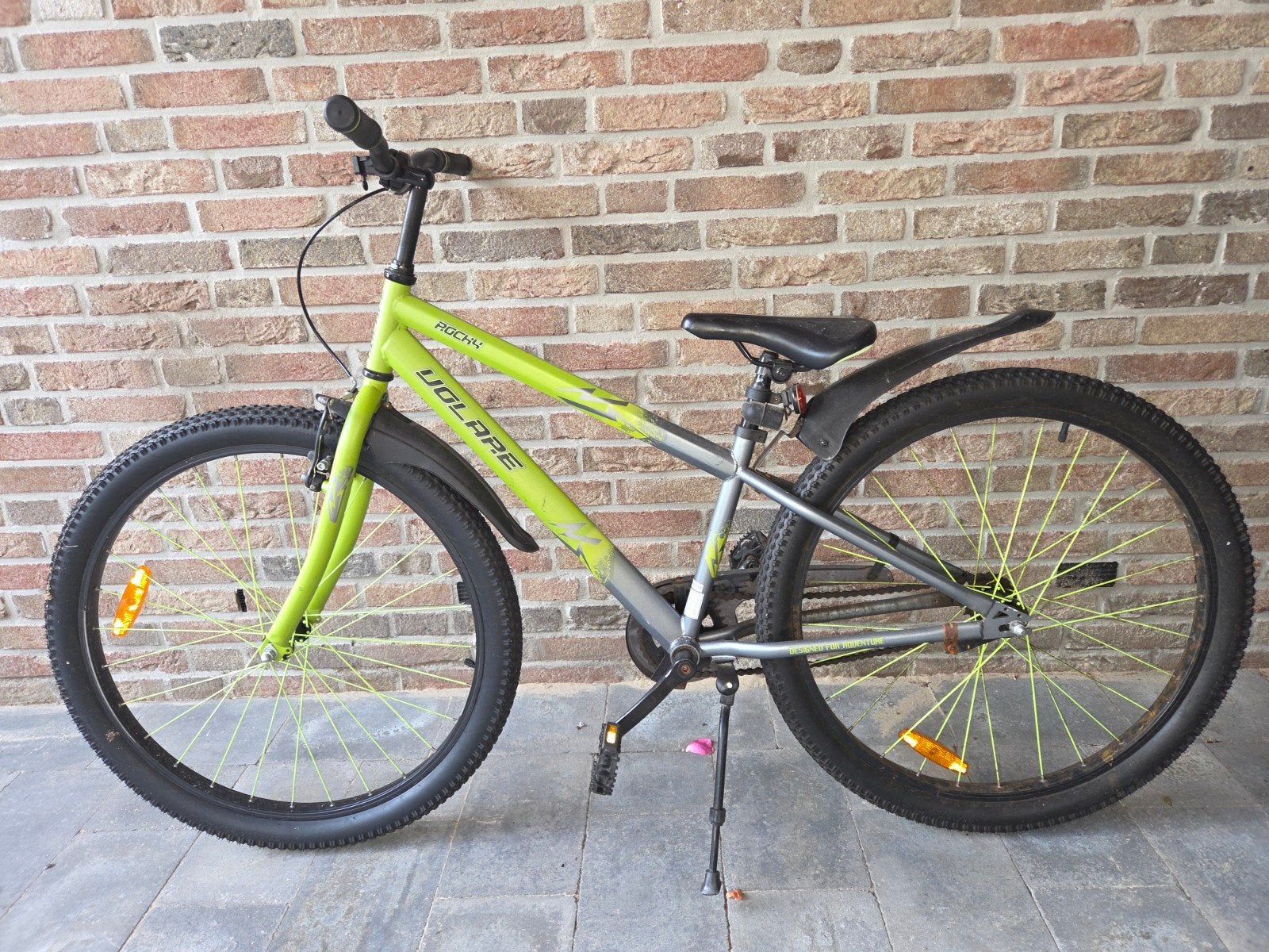 Volare Rocky 24 inch jongensfiets, Gebruikt, Staal, Velgrem, V-brakes