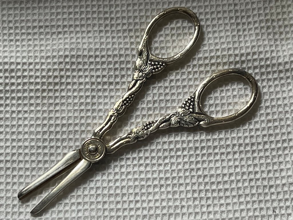 DRUIVENSCHAAR, 6 IJSLEPELS Wm ROGERS, Verzenden, Zilver