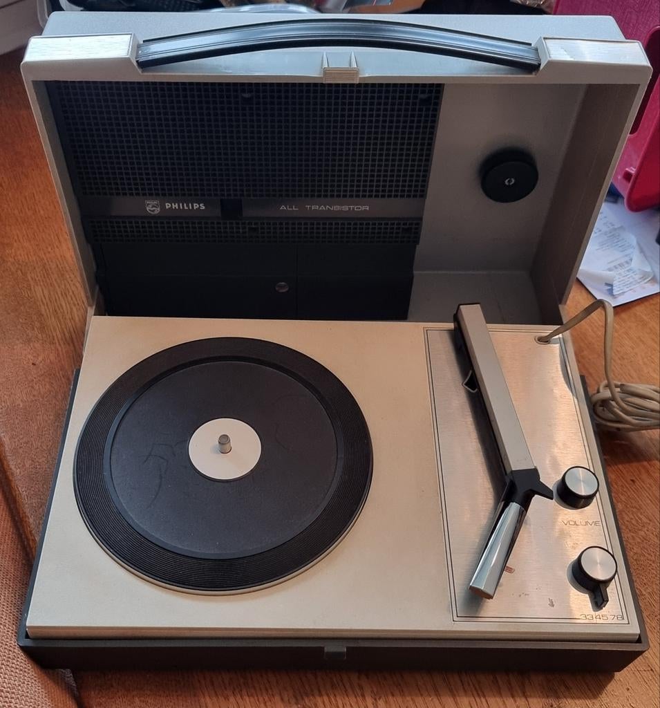 Philips GF 210 vintage pick up draaitafel platenspeler, Ophalen of Verzenden, Philips