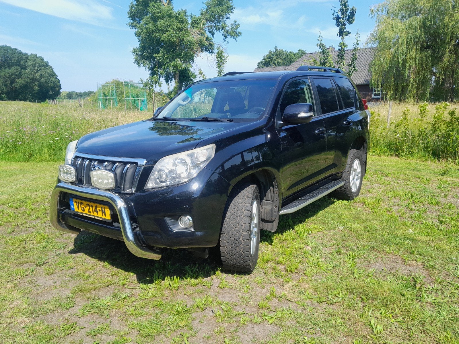Toyota Landcruiser 150  2012 marge prijs nwe apk overlander, Automaat, Euro 5, Zwart, Zwart