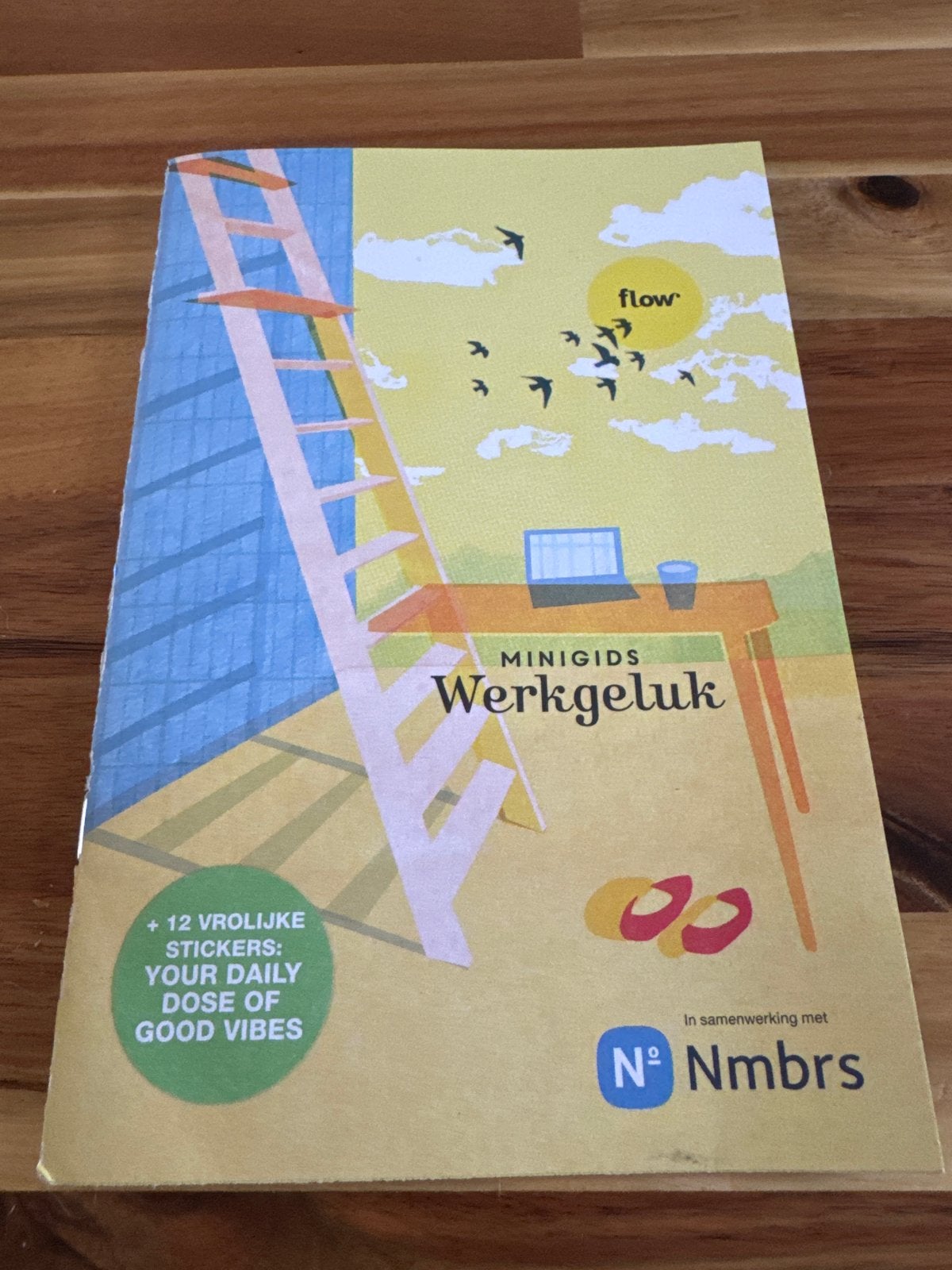 Flow Minigids Werkgeluk + 12 stickers, Boeken, Ophalen of Verzenden, Zo goed als nieuw, Overige uitgevers, Nederlands