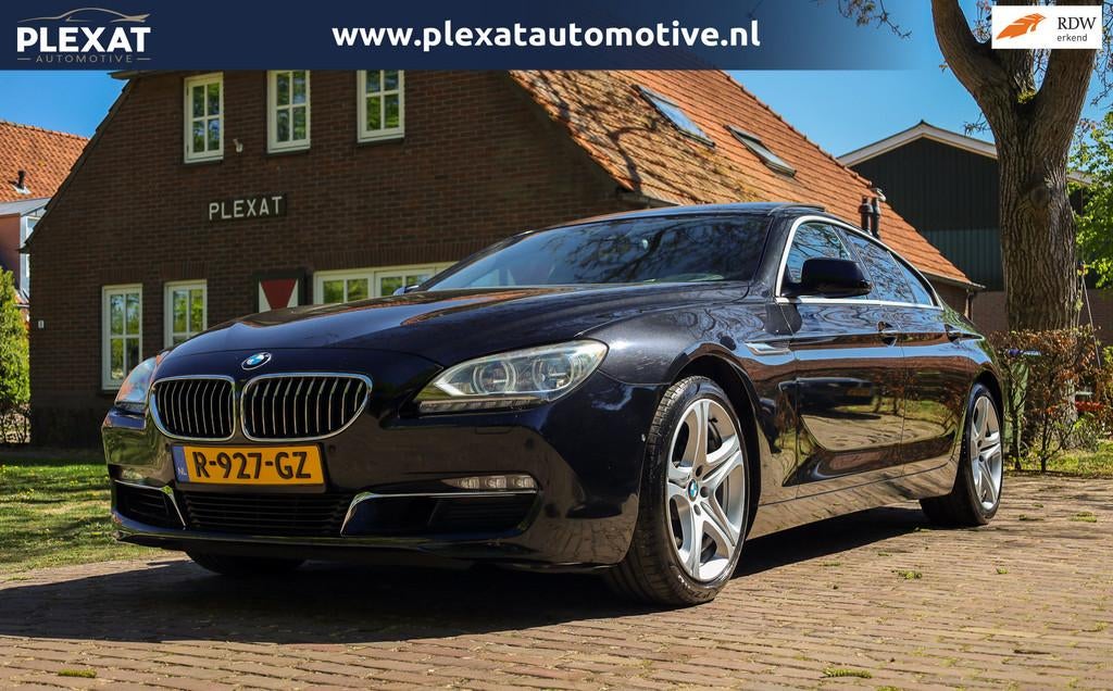 BMW 6-serie Gran Coupé 640i High Executive Aut. | Panorama, Auto's, BMW, Euro 5, Achterwielaandrijving, Zwart, 320 pk