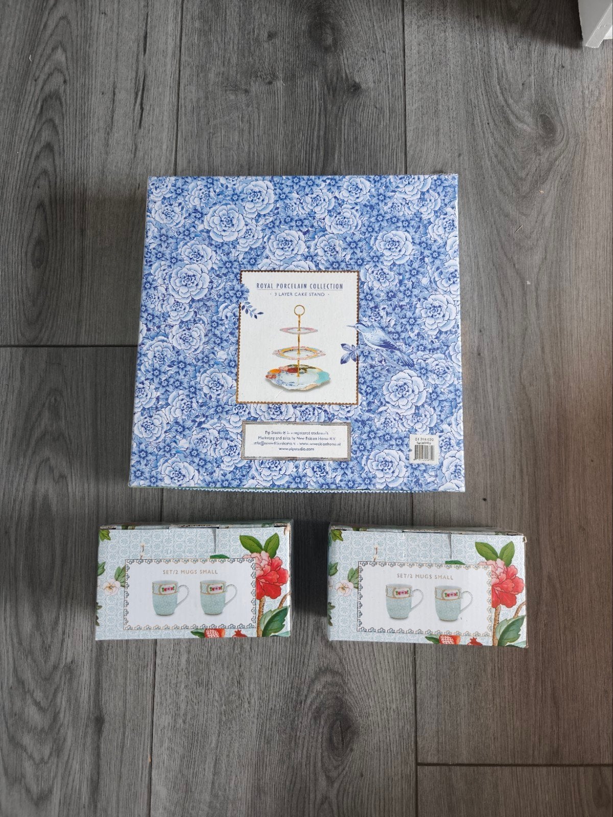 €75 Pip Studio Royal Porcelain Collection & 2x Mugs Small, Nieuw, Ophalen of Verzenden, Overige stijlen, Kop(pen) en/of Schotel(s)