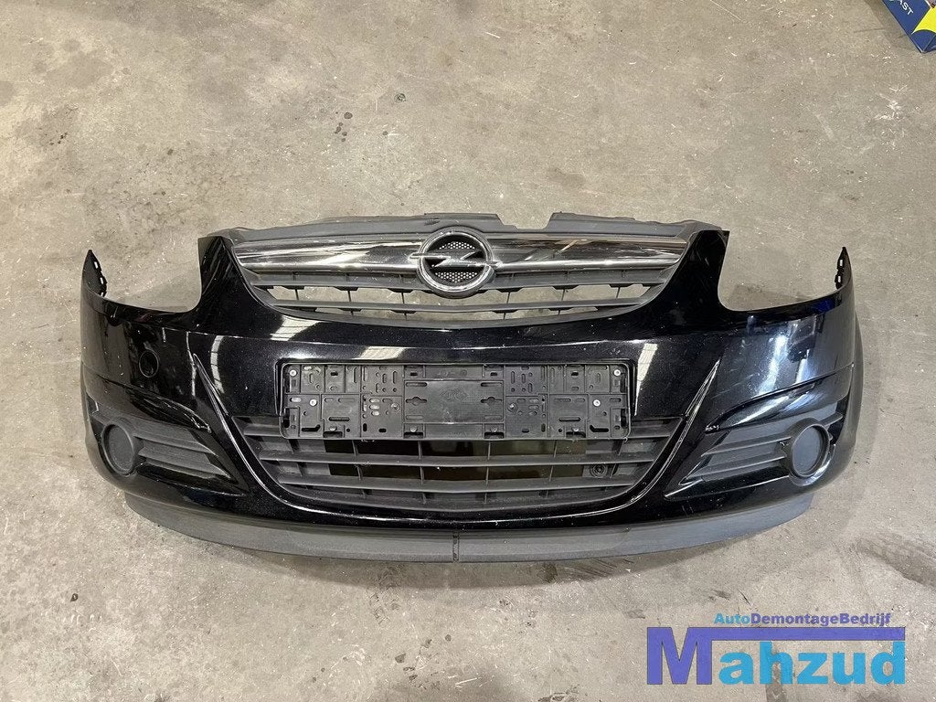 OPEL CORSA D Zwart Z20R Voorbumper 2005-2014, Auto-onderdelen, Carrosserie en Plaatwerk, Gebruikt, Voor, Opel Automobile GmbH