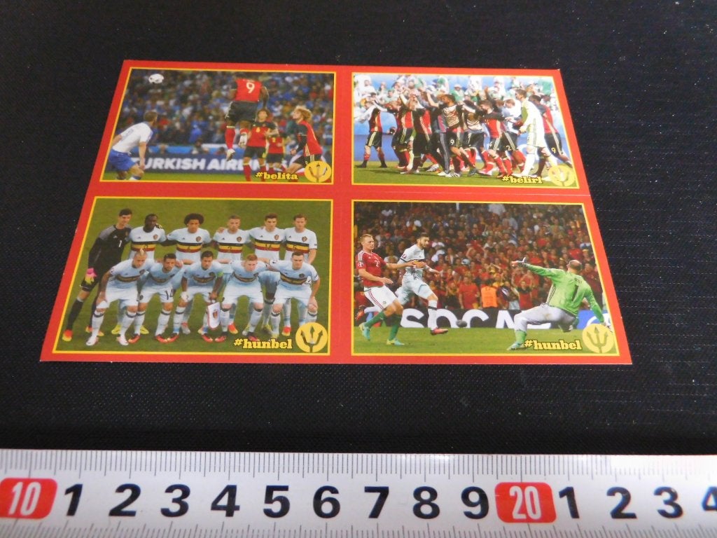 sticker PANINI Belgian red Devils set LK093, Verzamelen, Ophalen of Verzenden, Zo goed als nieuw