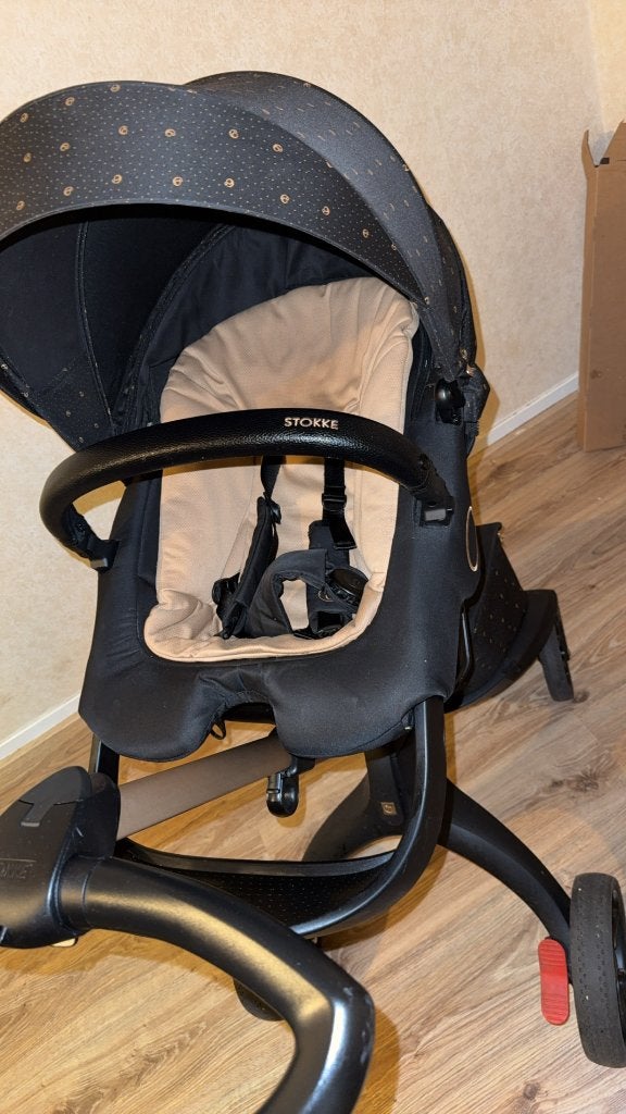 Stokke xplory kinderwagen, Kinderen en Baby's, Kinderwagens en Combinaties, Zo goed als nieuw, Met reiswieg, Ophalen, Kinderwagen