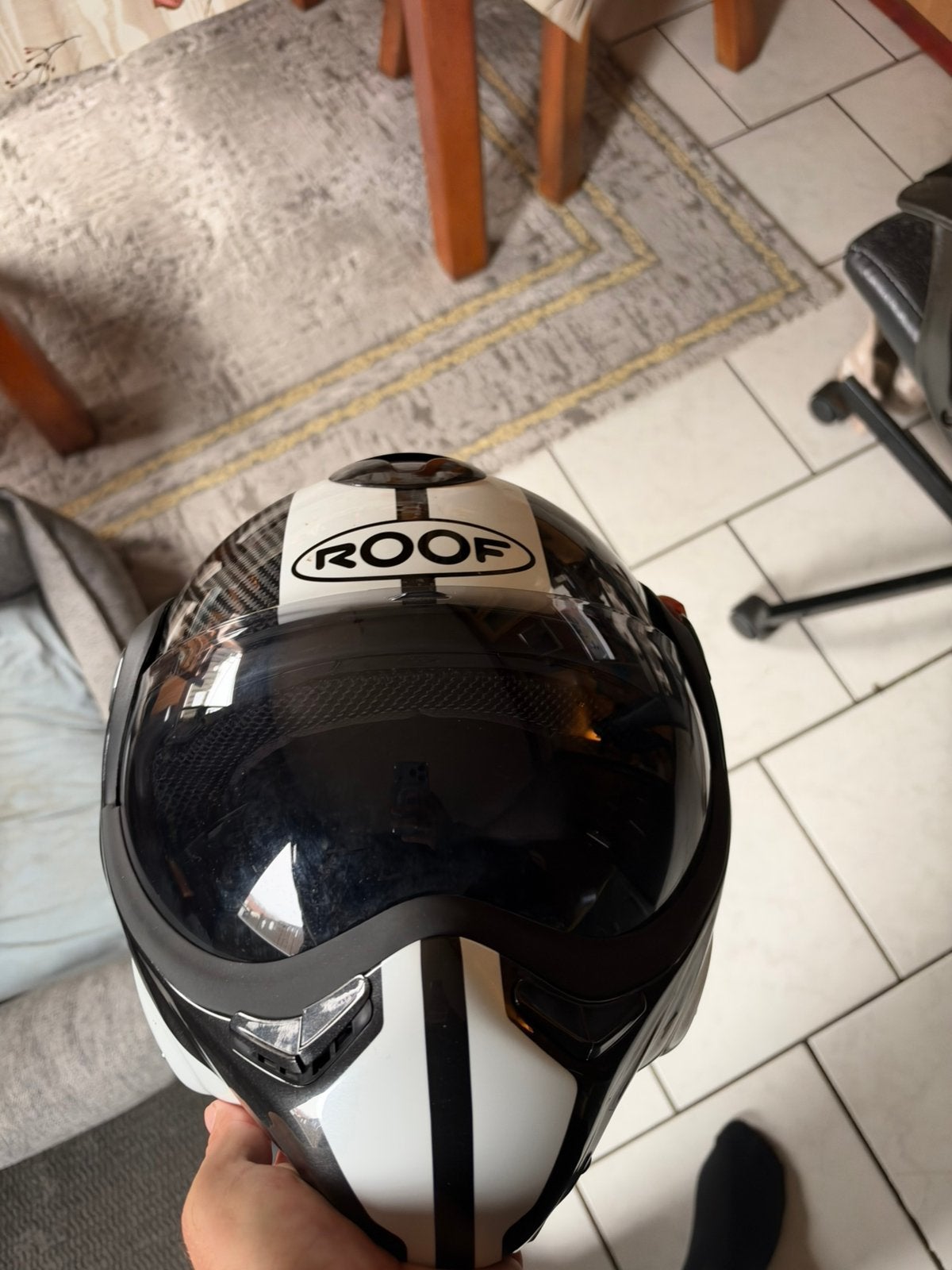 Roof Boxxer xl kort gedragen weg wegens andere motor kleur, Ophalen of Verzenden, Nieuw zonder kaartje, Systeemhelm, Overige merken