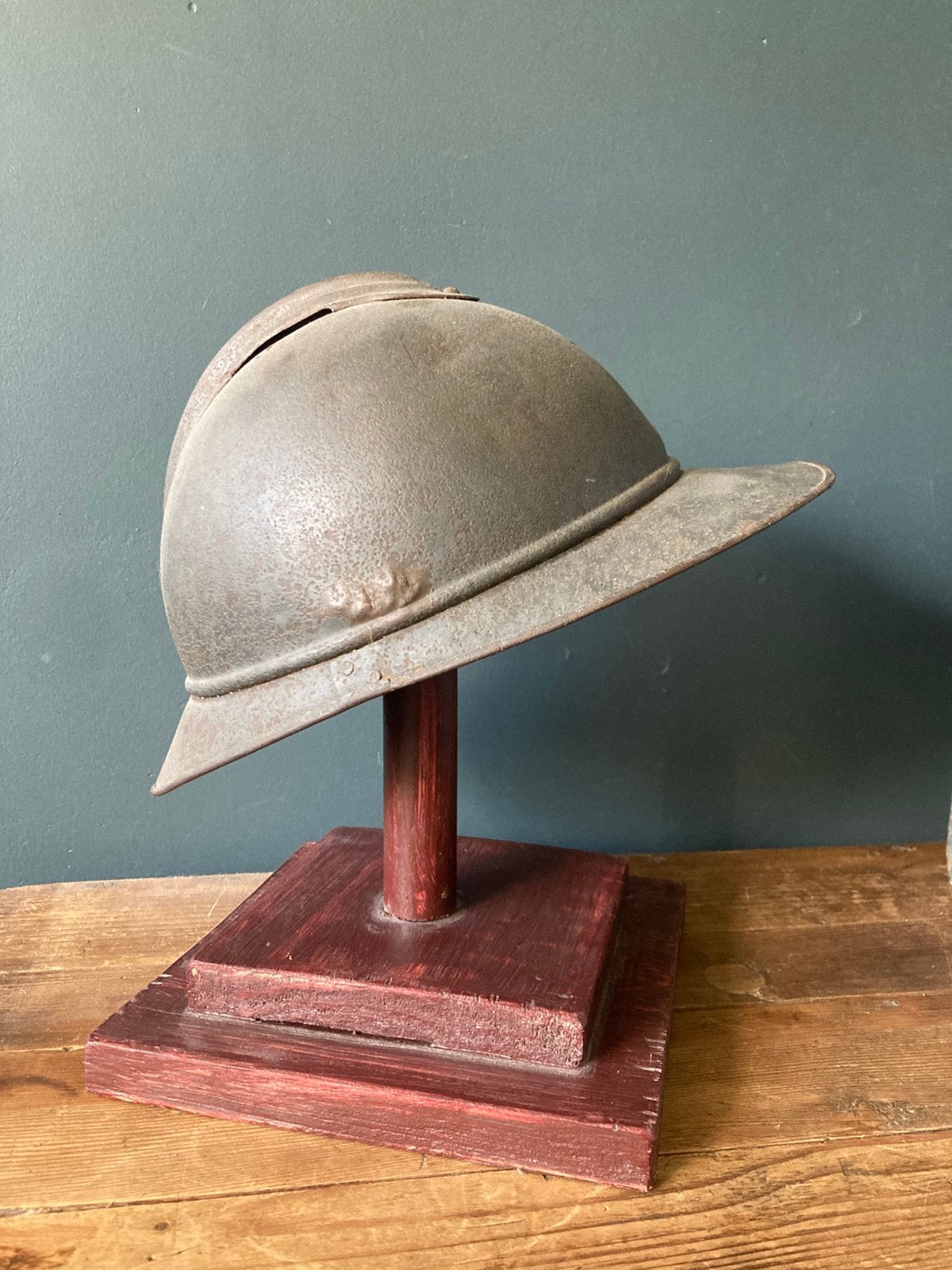 Franse helm WO1, Verzamelen, Ophalen of Verzenden, Overige gebieden, Helm of Baret