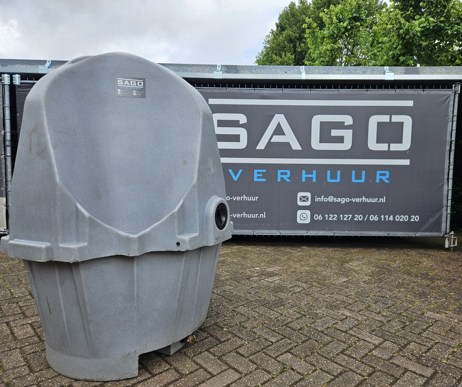 Te huur: Plaskruis/plaszuil Perfect voor feesten & evenement, Ophalen, Zo goed als nieuw, Overige