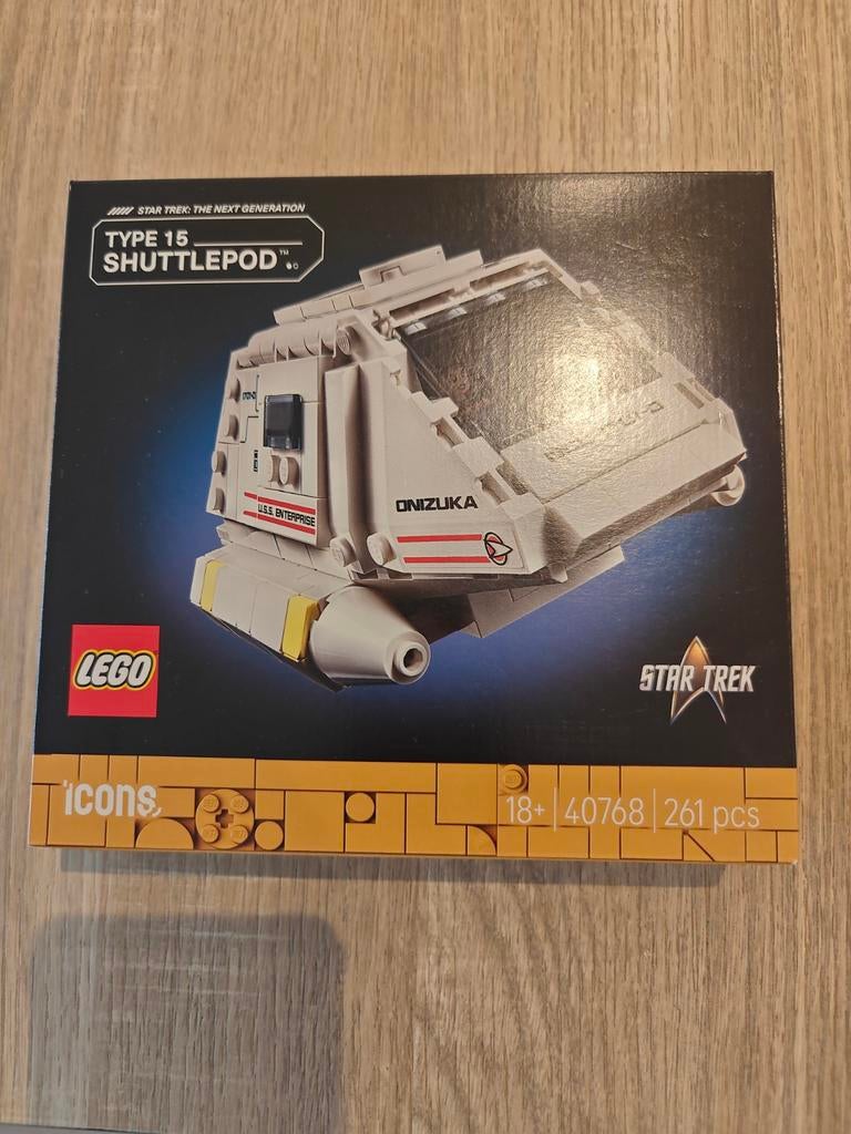 LEGO Star Trek Type 15 Shuttlepod - Nieuw in doos, Lego, Nieuw, Ophalen of Verzenden, Icons