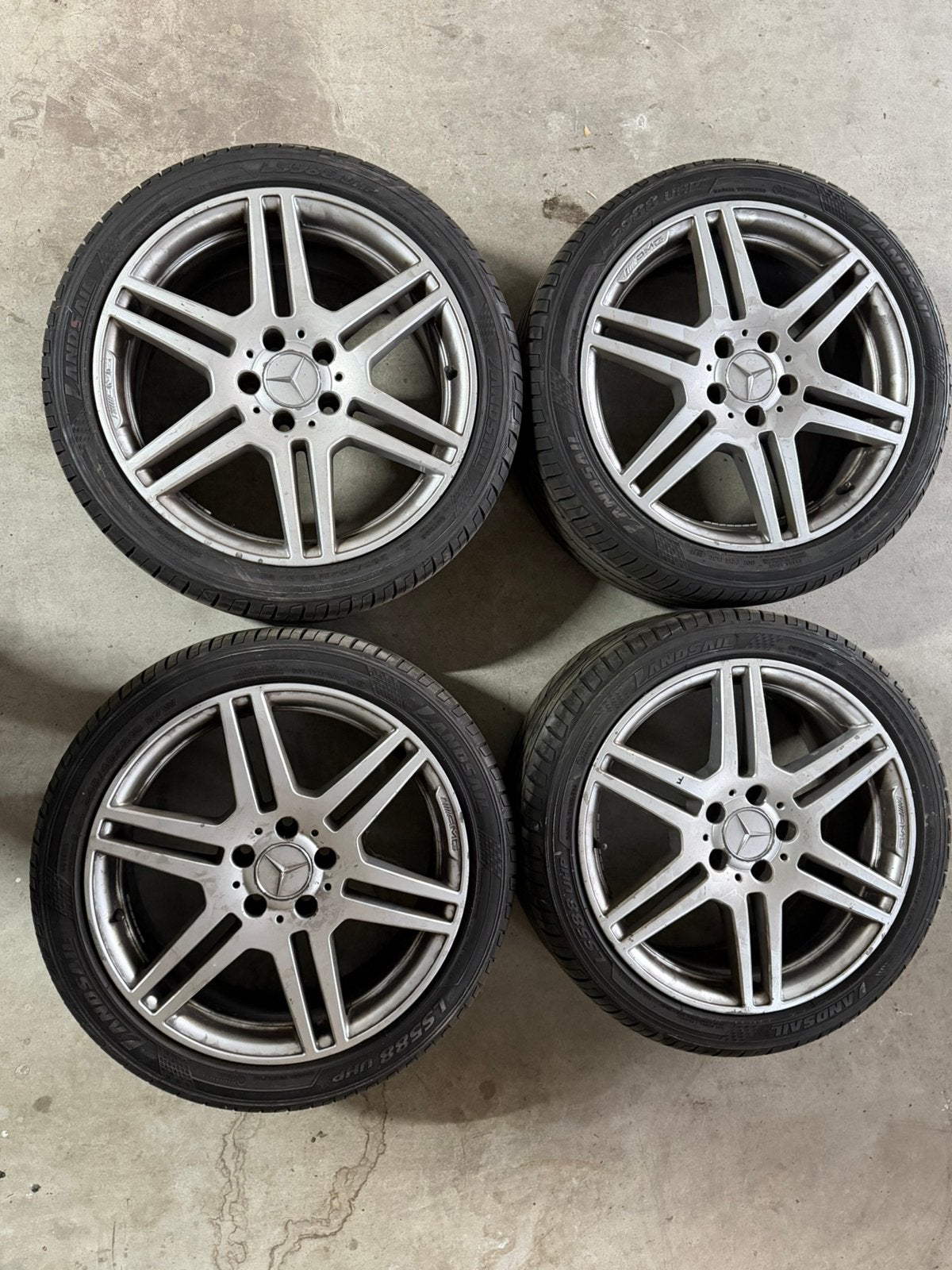 Mercedes E klasse wielen 18 inch W212, Ophalen, 18 inch, Band(en), Zomerbanden