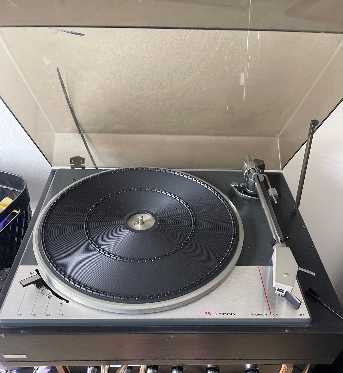 Lenco L75 Platenspeler - Vintage Hifi, Ophalen of Verzenden, Gebruikt, Platenspeler, Overige merken