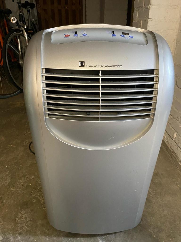 Holland Electro Mobiele Airco - Koelen en Ventileren, Ophalen, Minder dan 60 m³, Timer, 3 snelheden of meer