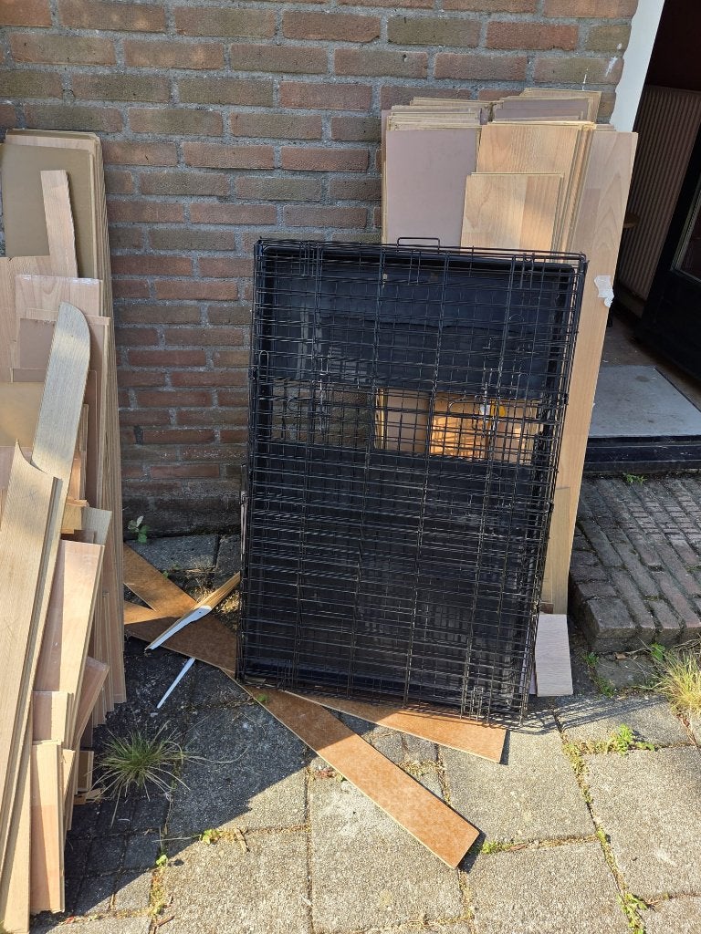 bench hond, Ophalen, Gebruikt
