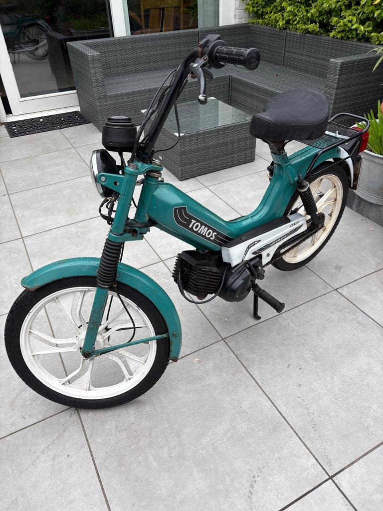 Tomos S25 - Klassieke snorfiets in goede staat, Fietsen en Brommers, Brommers | Tomos, Ophalen, Gebruikt, Overige modellen, 2 versnellingen