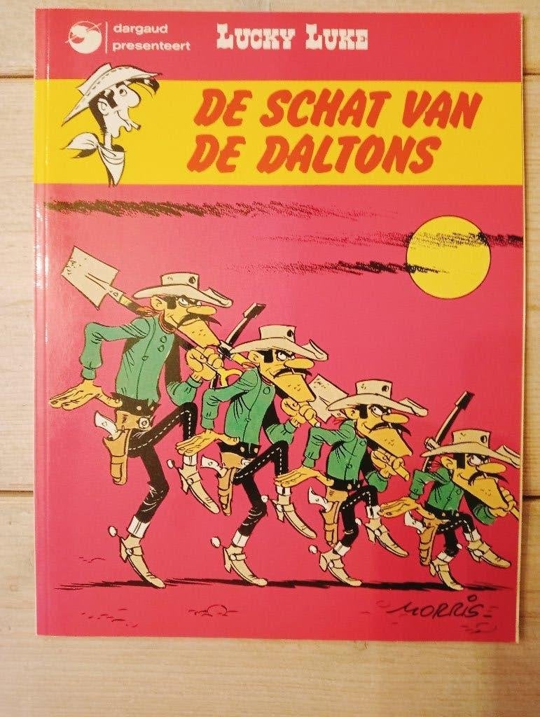 Lucky Luke stripboeken sc, Boeken, Meerdere stripboeken, Ophalen of Verzenden, Gelezen