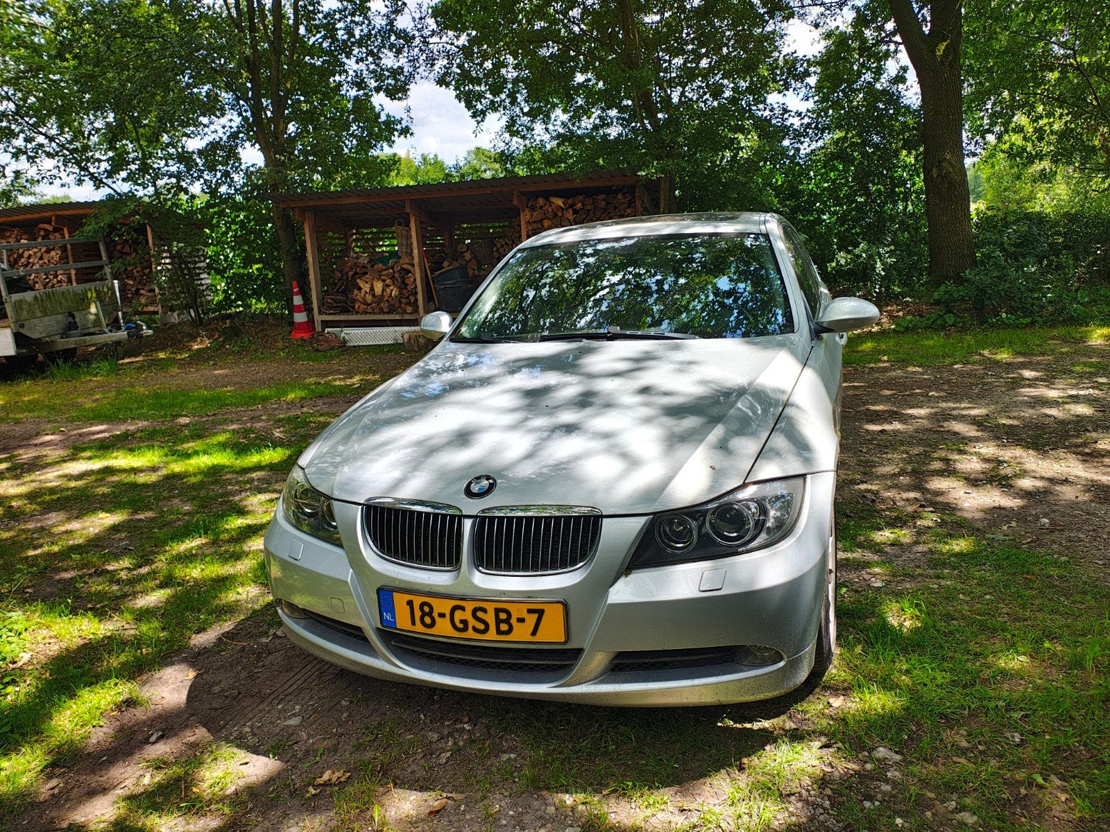 BMW 3-Serie 2.5 I 325 2005 Grijs, Auto's, 745 kg, Achterwielaandrijving, 2497 cc, Handgeschakeld