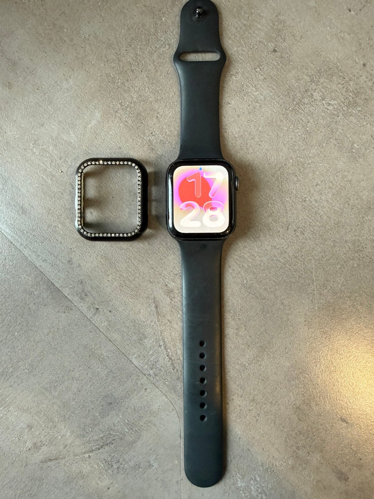 Applewatch serie 6 44 MM, Ophalen of Verzenden, Zo goed als nieuw, Zwart, IOS