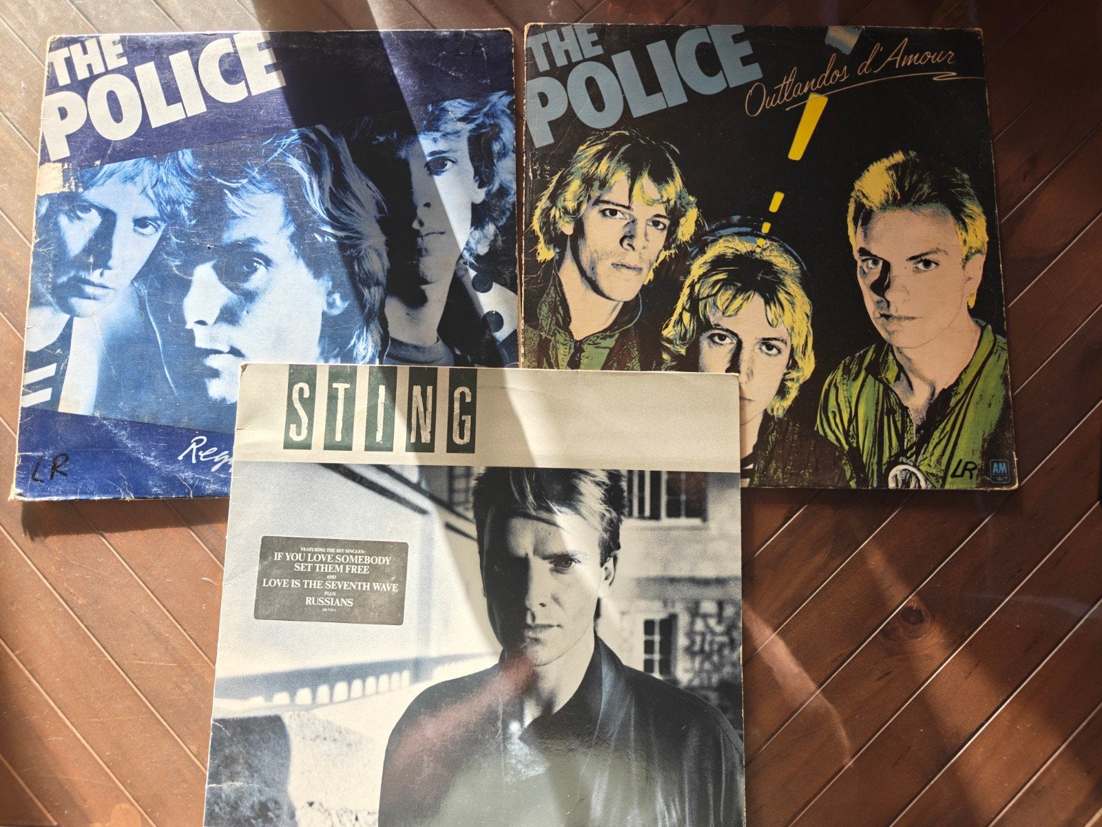 The Police Outlandos d'Amour, Reggatta de Blanc,, Cd's en Dvd's, LP, Rock, Gebruikt, Ophalen of Verzenden