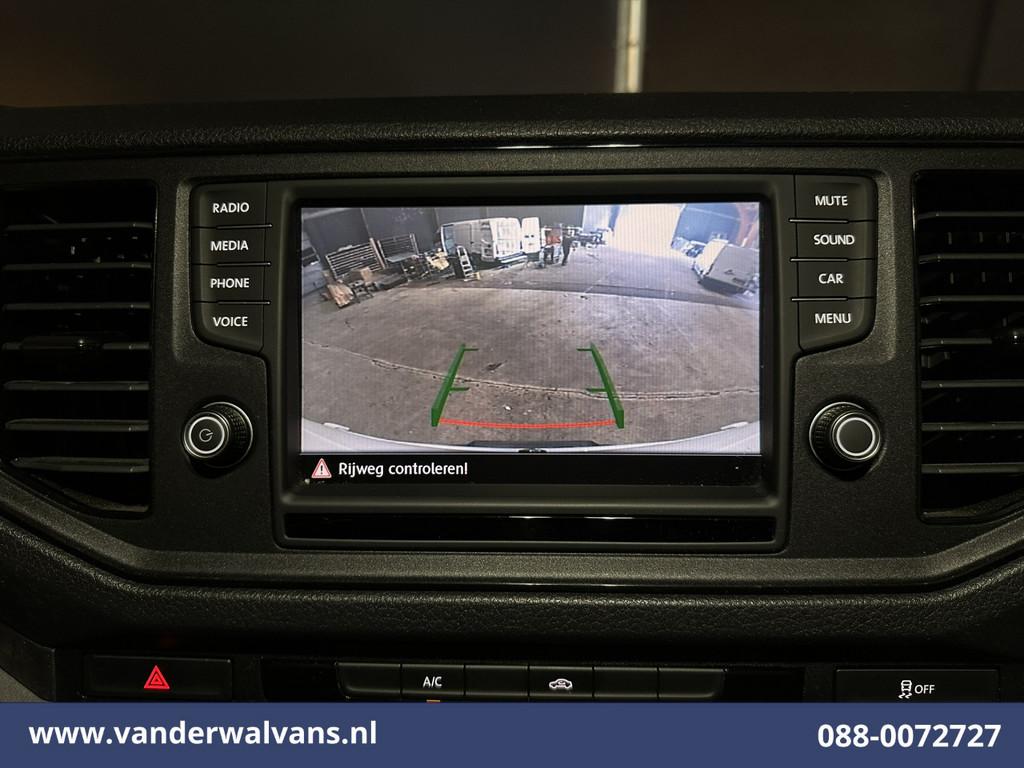 Volkswagen Crafter 2.0 TDI 141pk L3H3 L2H2 Euro6 Airco | Cam, Auto's, Bestelauto's, Voorwielaandrijving, Stof, Gebruikt, 4 cilinders