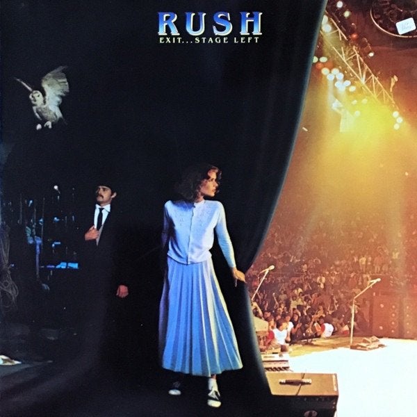 Rush Exit... Stage Left originele Ned. persing zie foto's, Progressive Rock, Originele persing, Ophalen of Verzenden, Zo goed als nieuw