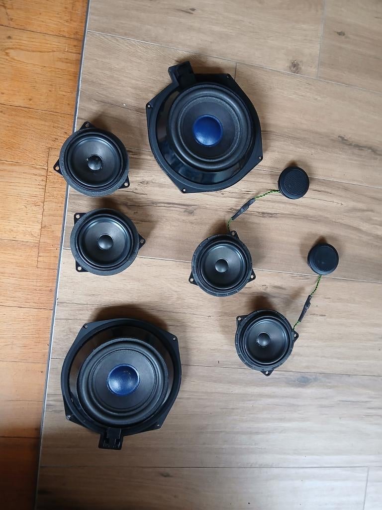 BMW Auto Speakers Set - Origineel, Ophalen of Verzenden, Gebruikt