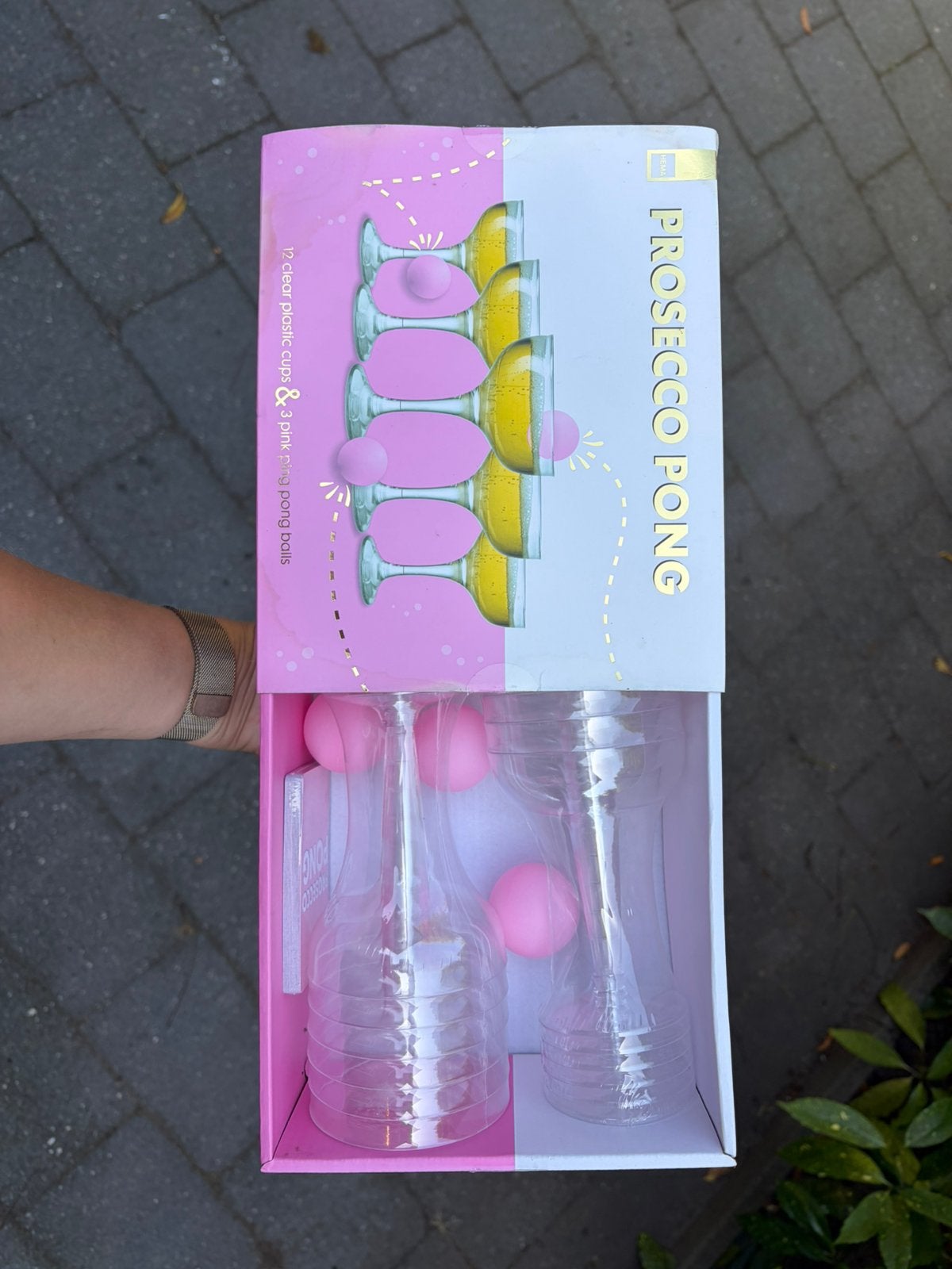Proseccopong, Ophalen of Verzenden, Zo goed als nieuw