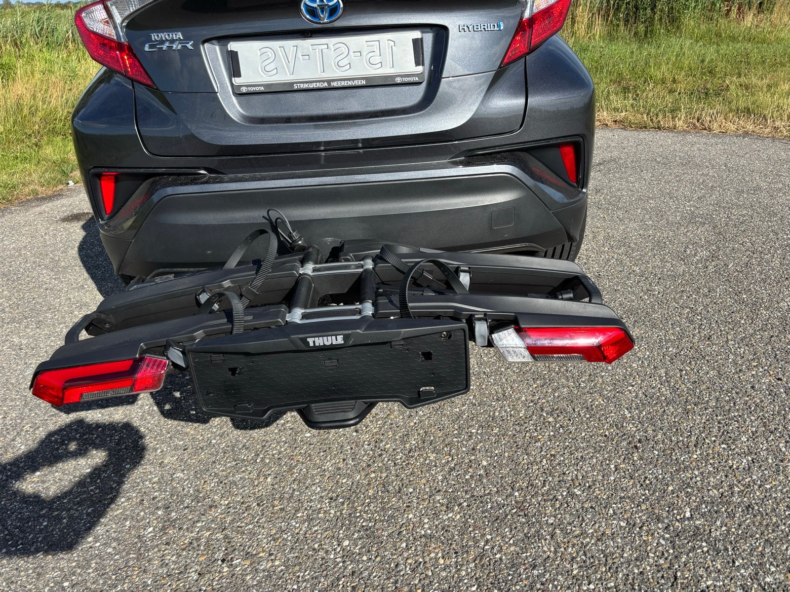 Thule Epos 9781 fietsendrager voor 2 fietsen, Auto diversen, Fietsendragers, Ophalen, Elektrische fiets, Zo goed als nieuw, 2 fietsen